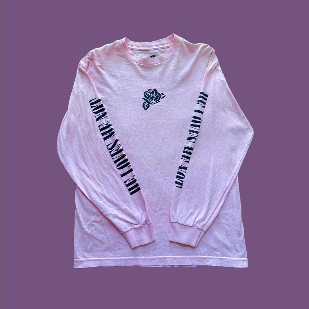 Know Bad Daze Skate Brand Rose Long Sleeve Shirt